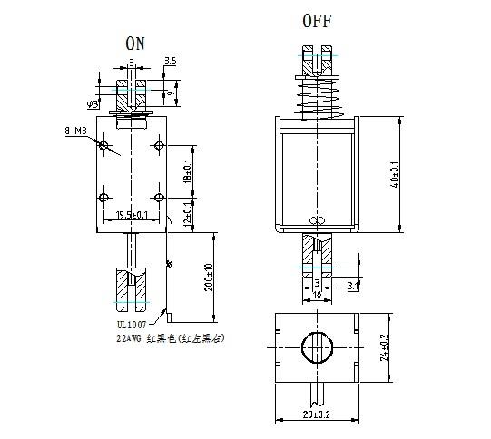 強推拉力電磁鐵產品圖片